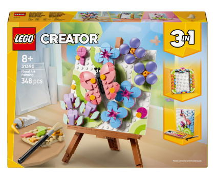 Klocki LEGO® LEGO CREATOR 31390 Dekoracyjny obraz z kwiatami